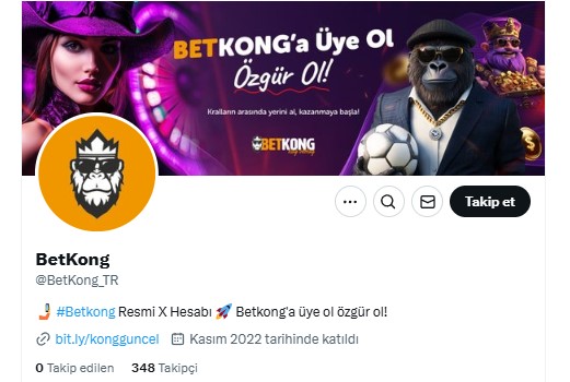 Betkong Twitter